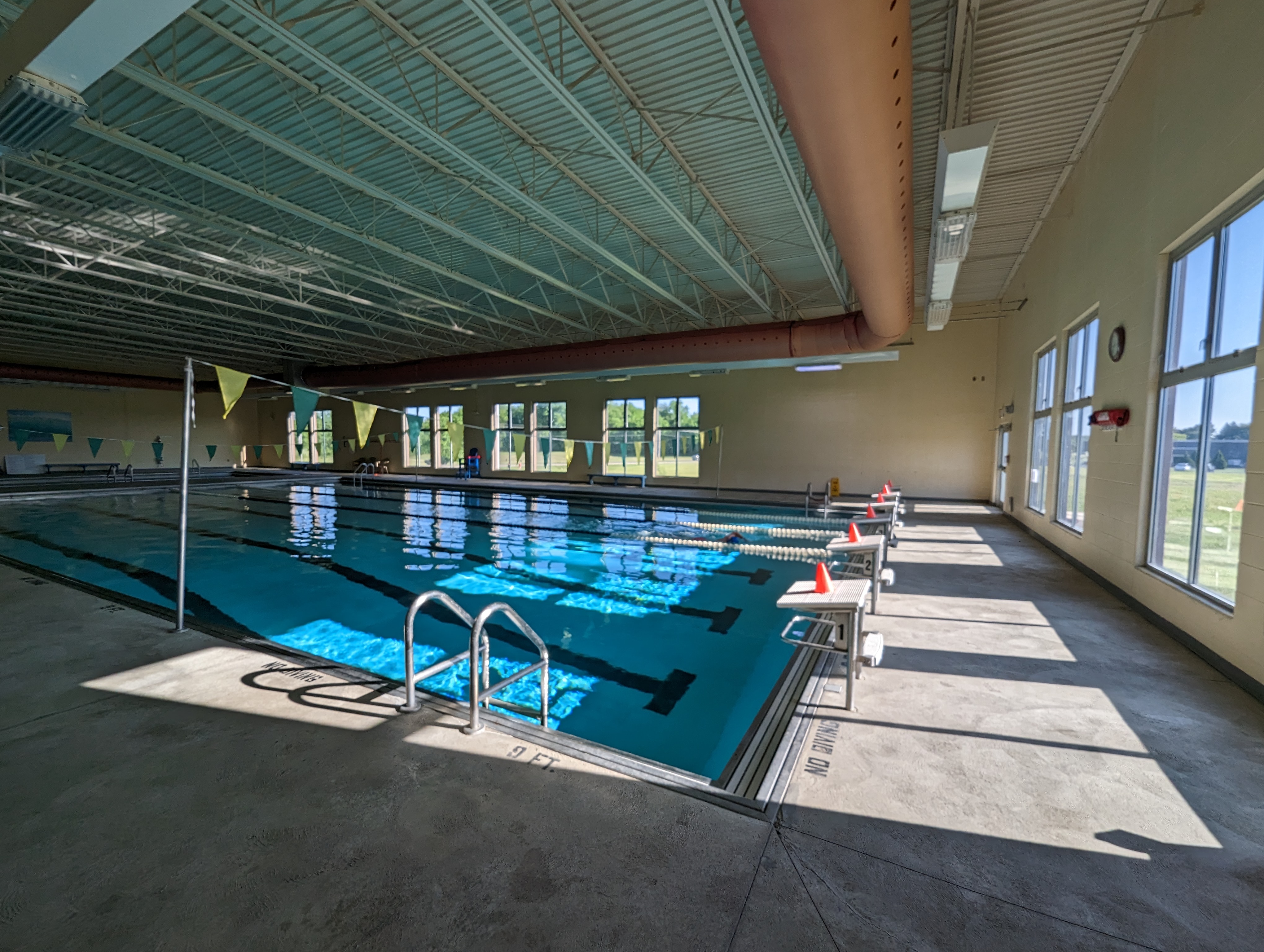 aquatics center therapy pool